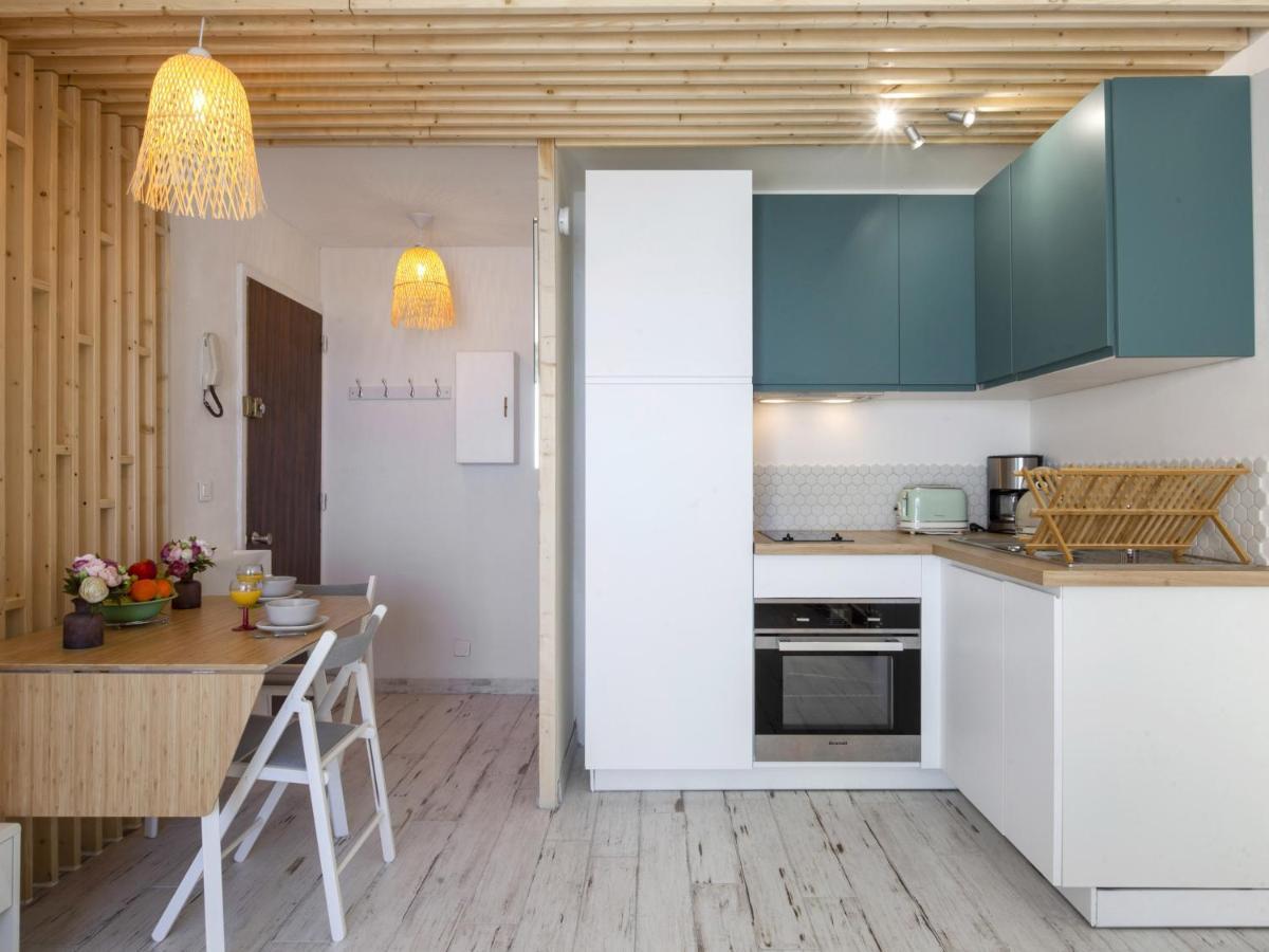 Superbe Studio Face A La Mer Acces Direct Plage Biarritz Exteriör bild
